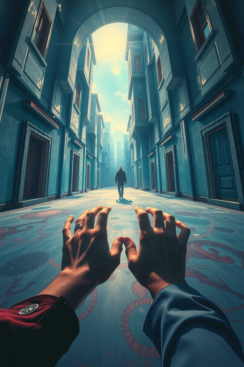 I found myself walking through a place I almost recognized — A Blue Notebook A Hotel With Many Doors