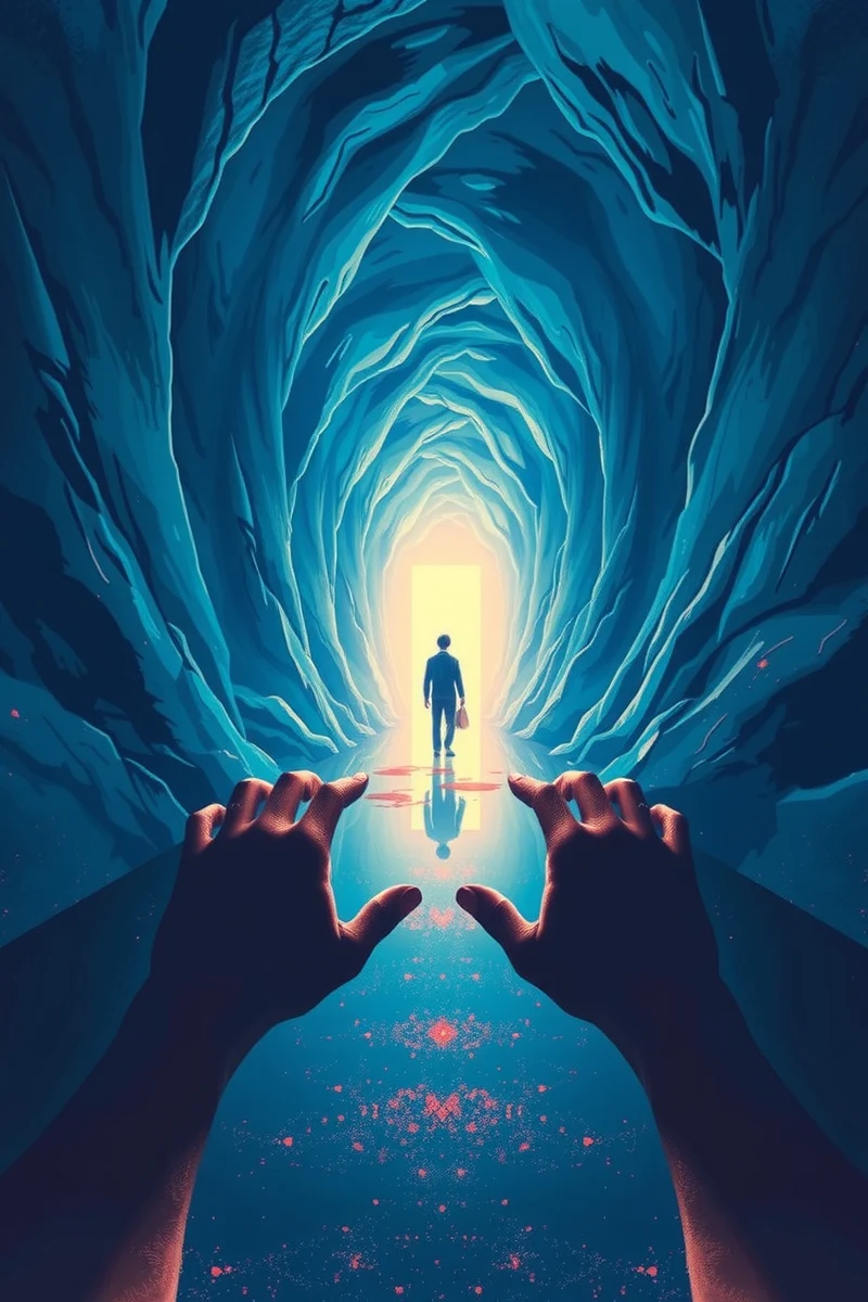 I found myself walking through a place I almost recognized — A Blue Notebook A Long Corridor