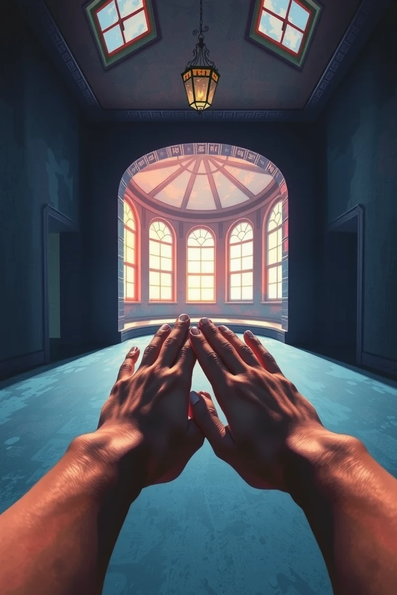 I found myself walking through a place I almost recognized — A Blue Notebook A Room Full Of Windows