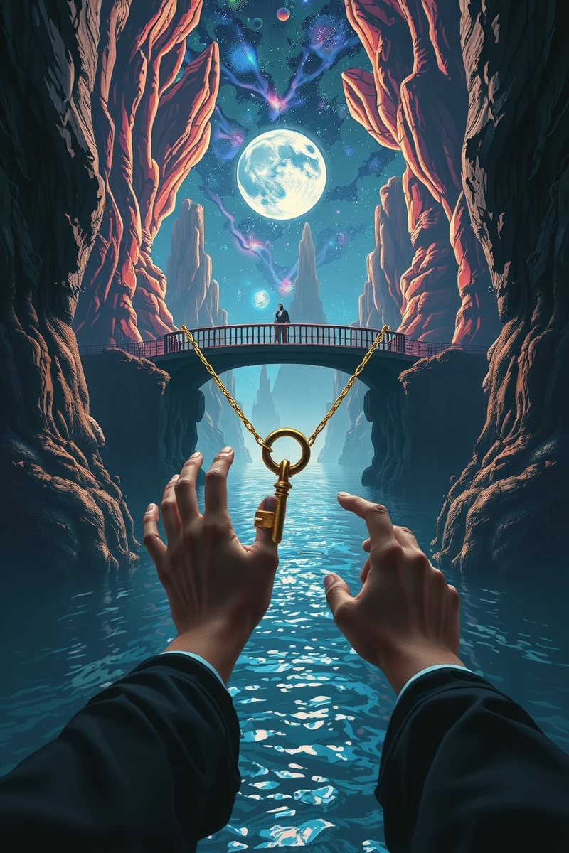 I found myself walking through a place I almost recognized — A Brass Key A Bridge Over Black Water