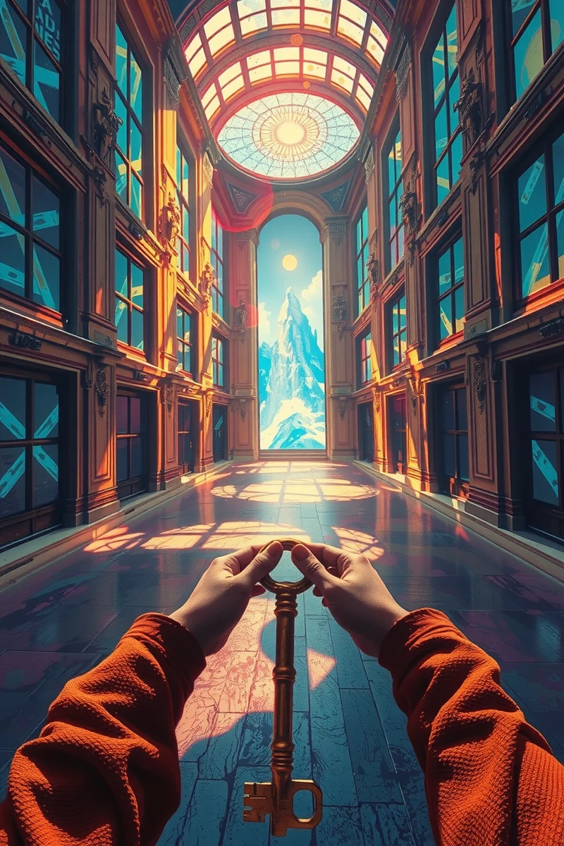 I found myself walking through a place I almost recognized — A Brass Key A Room Full Of Windows