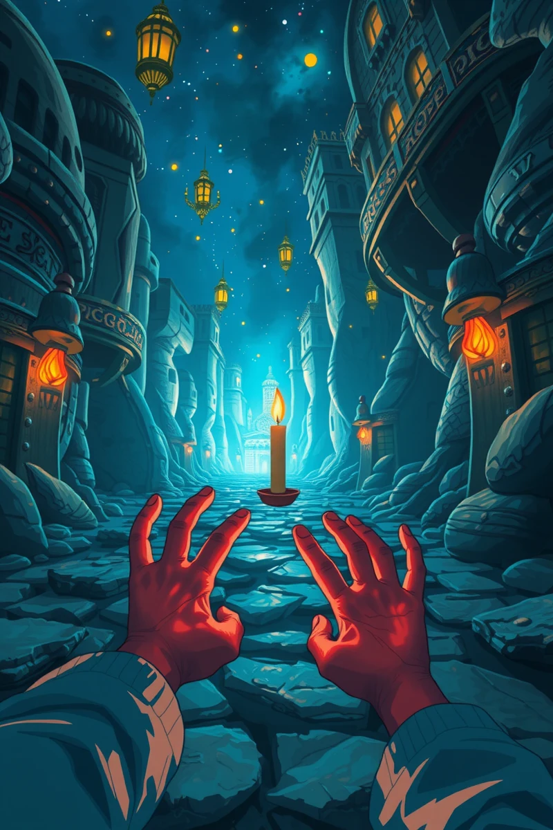 I found myself walking through a place I almost recognized — A Candle A City Without Signs