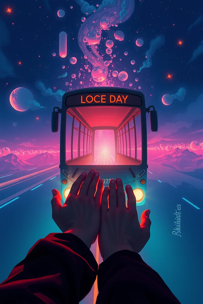 I found myself walking through a place I almost recognized — A Glass Of Water A Bus That Never Stopped