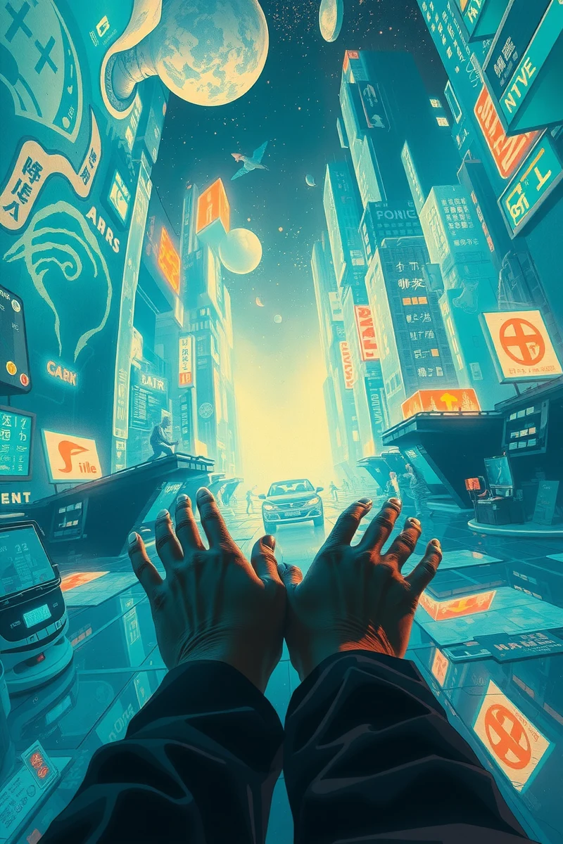 I found myself walking through a place I almost recognized — A Glass Of Water A City Without Signs