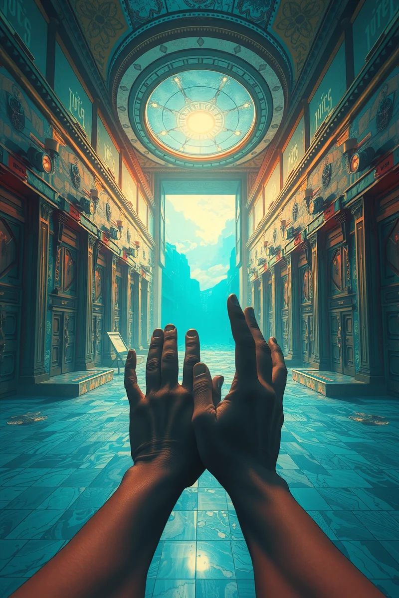 I found myself walking through a place I almost recognized — A Glass Of Water A Hotel With Many Doors