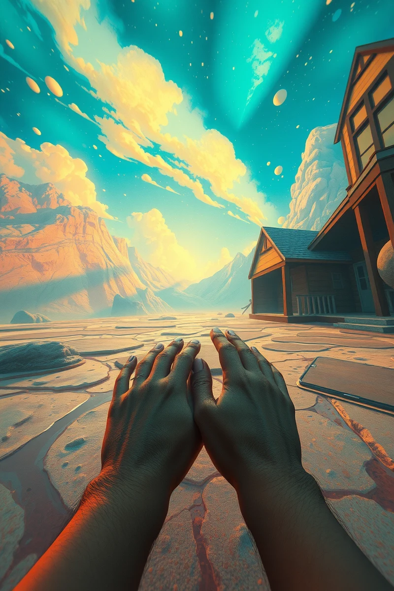 I found myself walking through a place I almost recognized — A Glass Of Water A Quiet House