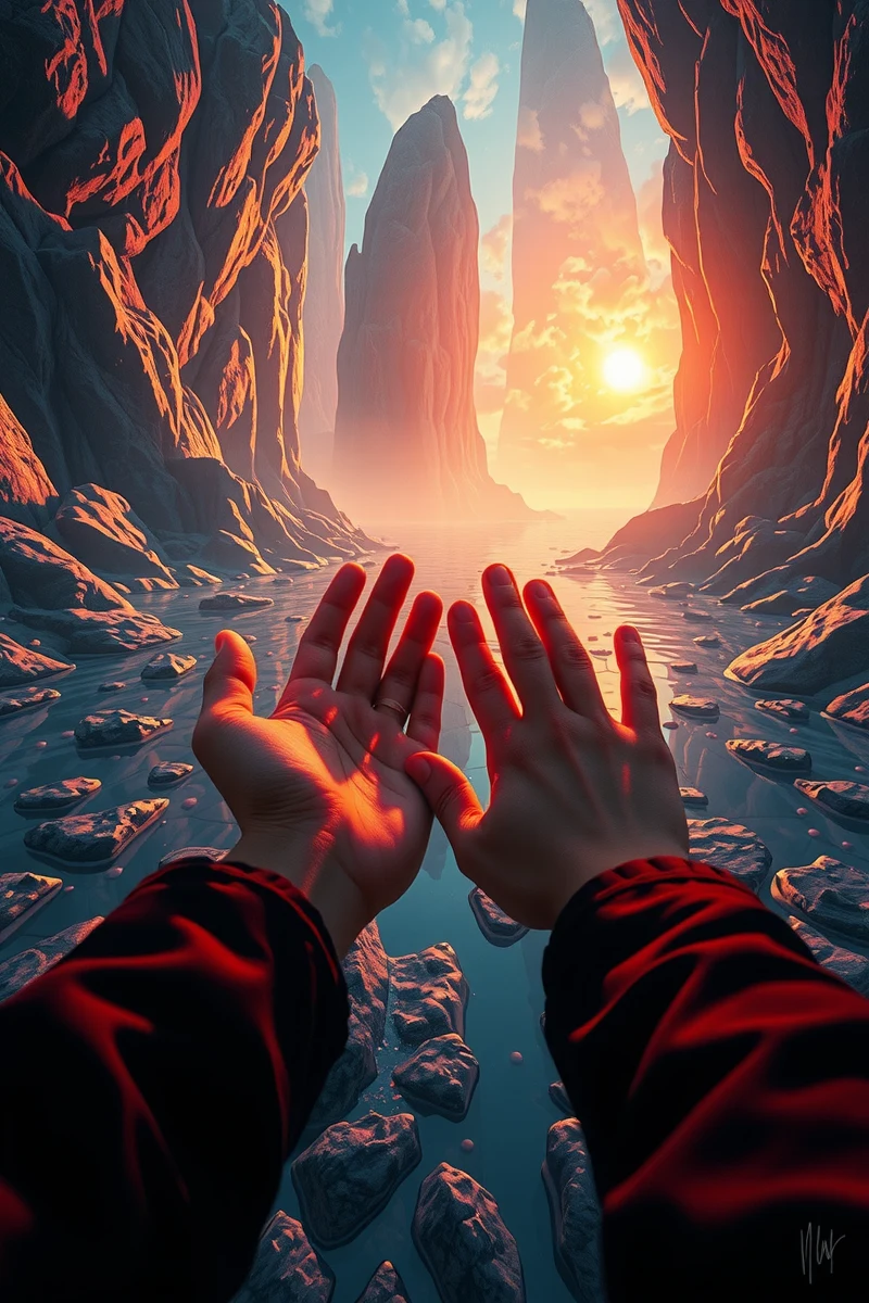 I found myself walking through a place I almost recognized — A Glass Of Water A Station At Dawn