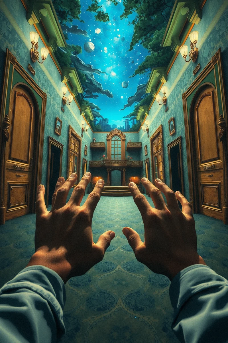 I found myself walking through a place I almost recognized — A Small Wooden Box A Hotel With Many Doors