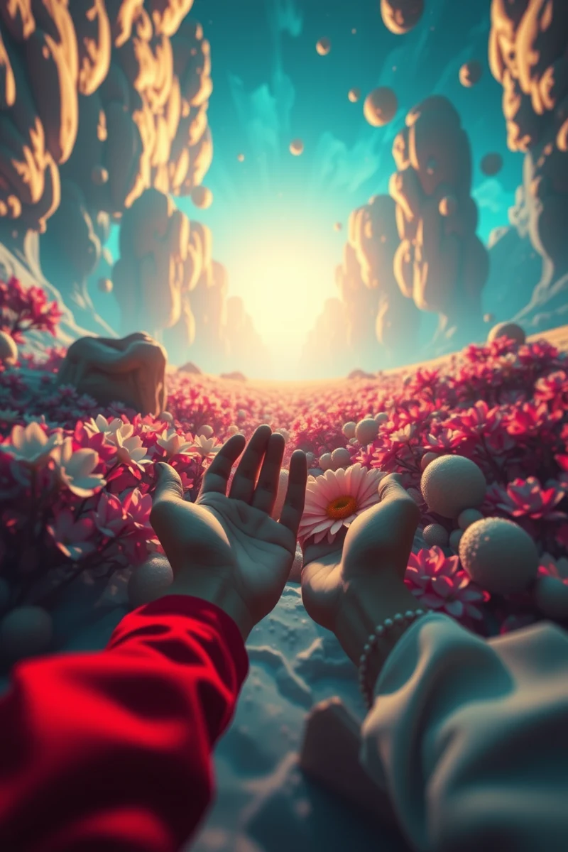I found myself walking through a place I almost recognized — A White Flower A Station At Dawn