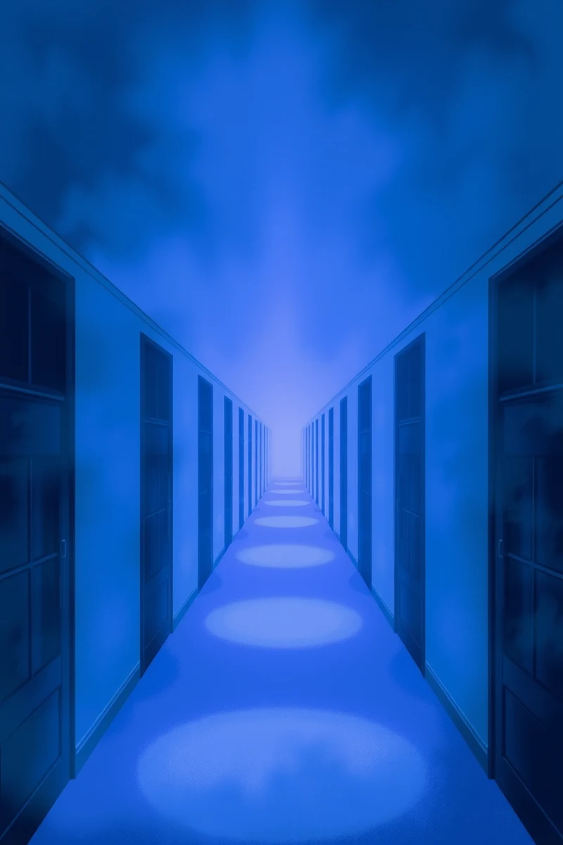 I have had this dream more than once — The Same Blue Room After Family Visits