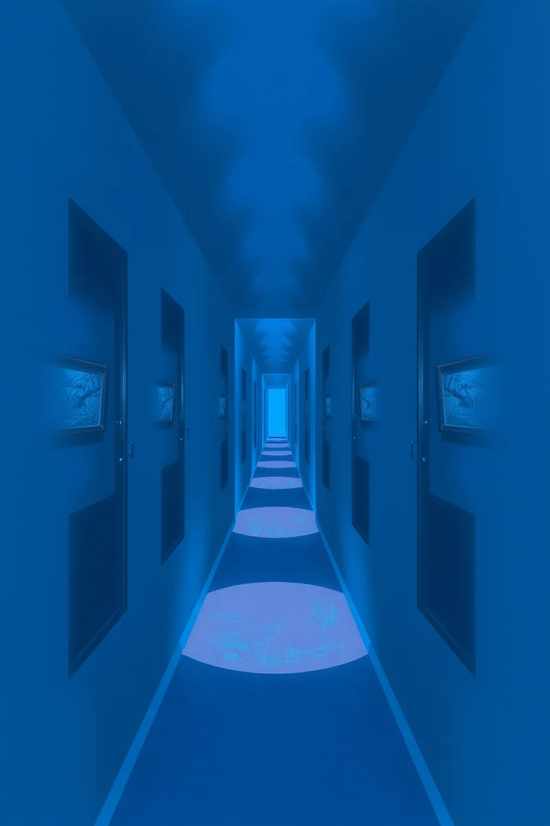 I have had this dream more than once — The Same Blue Room During Lonely Weeks