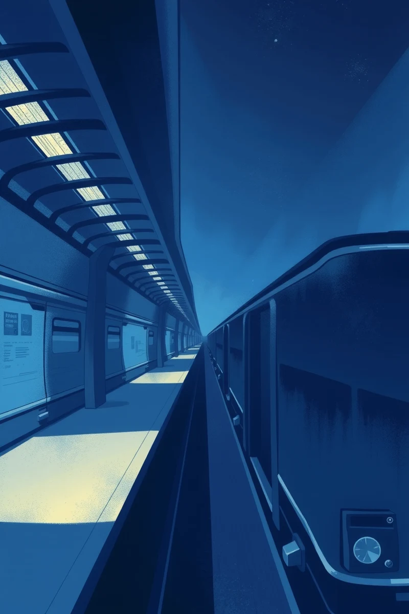 I have had this dream more than once — The Same Train Platform Over Several Years