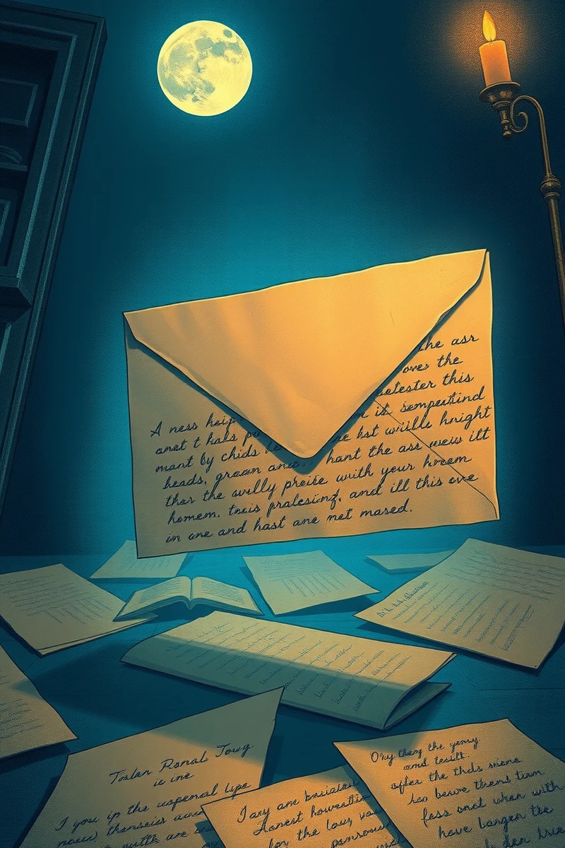 I keep thinking about a dream I had last night — A Child'S Drawing In A Quiet Town