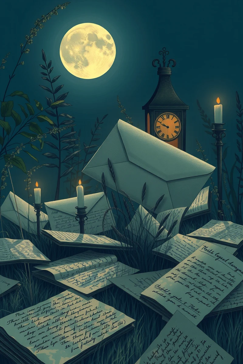 I keep thinking about a dream I had last night — A Clock In The Grass In A Room Full Of Plants