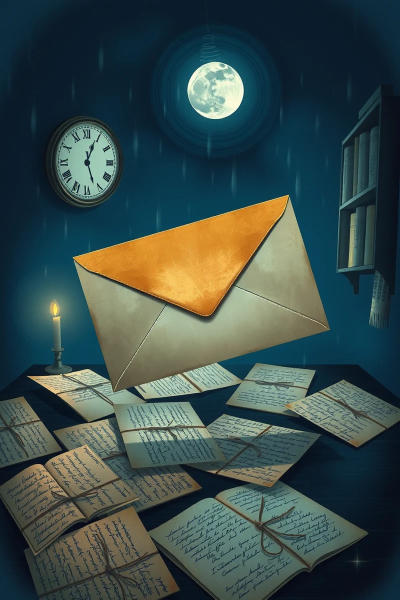 I keep thinking about a dream I had last night — A Clock In The Grass In A Street After Rain