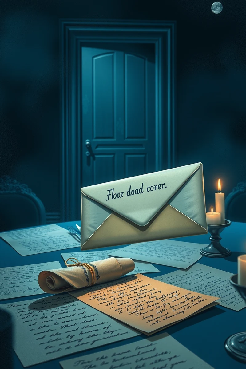 I keep thinking about a dream I had last night — A Door With My Name On It At A Table Set For Dinner
