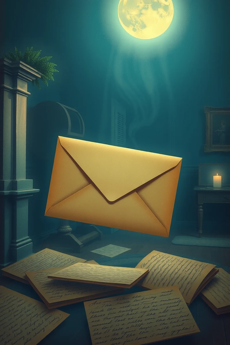 I keep thinking about a dream I had last night — A Sealed Envelope In A Quiet Town