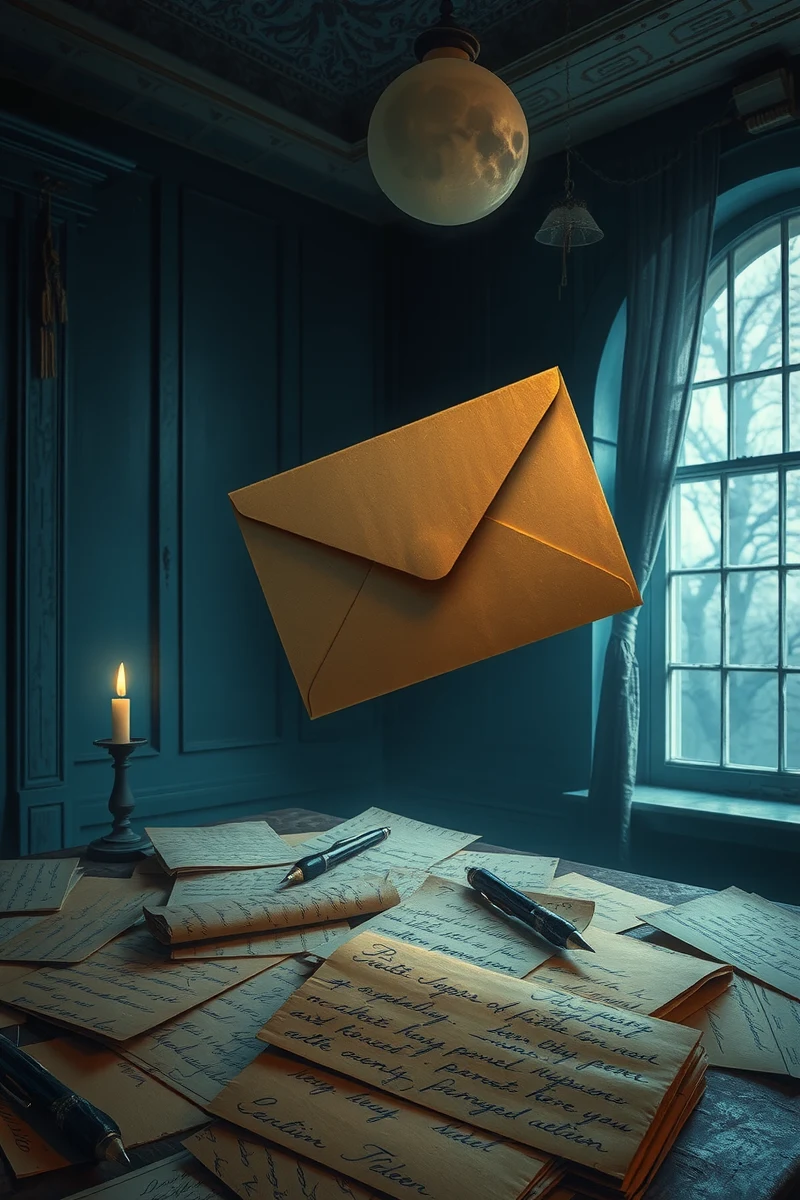 I keep thinking about a dream I had last night — A Sealed Envelope Inside An Old Family House