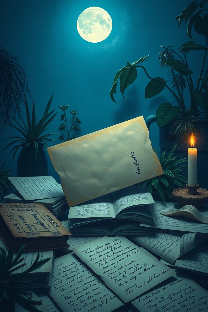 I keep thinking about a dream I had last night — A Train Ticket In A Room Full Of Plants