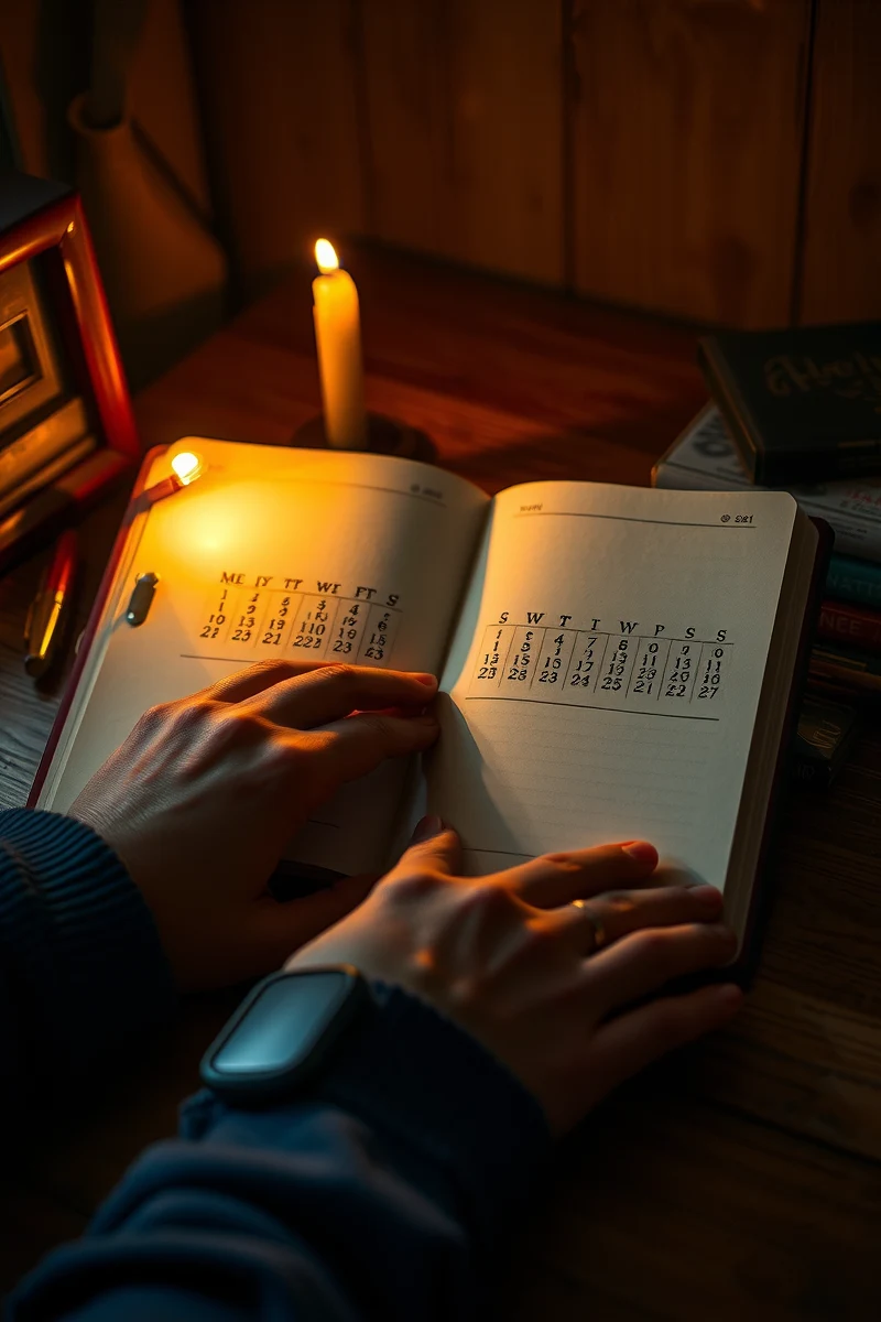 I woke up remembering a hallway — A Calendar After A Long Sleep