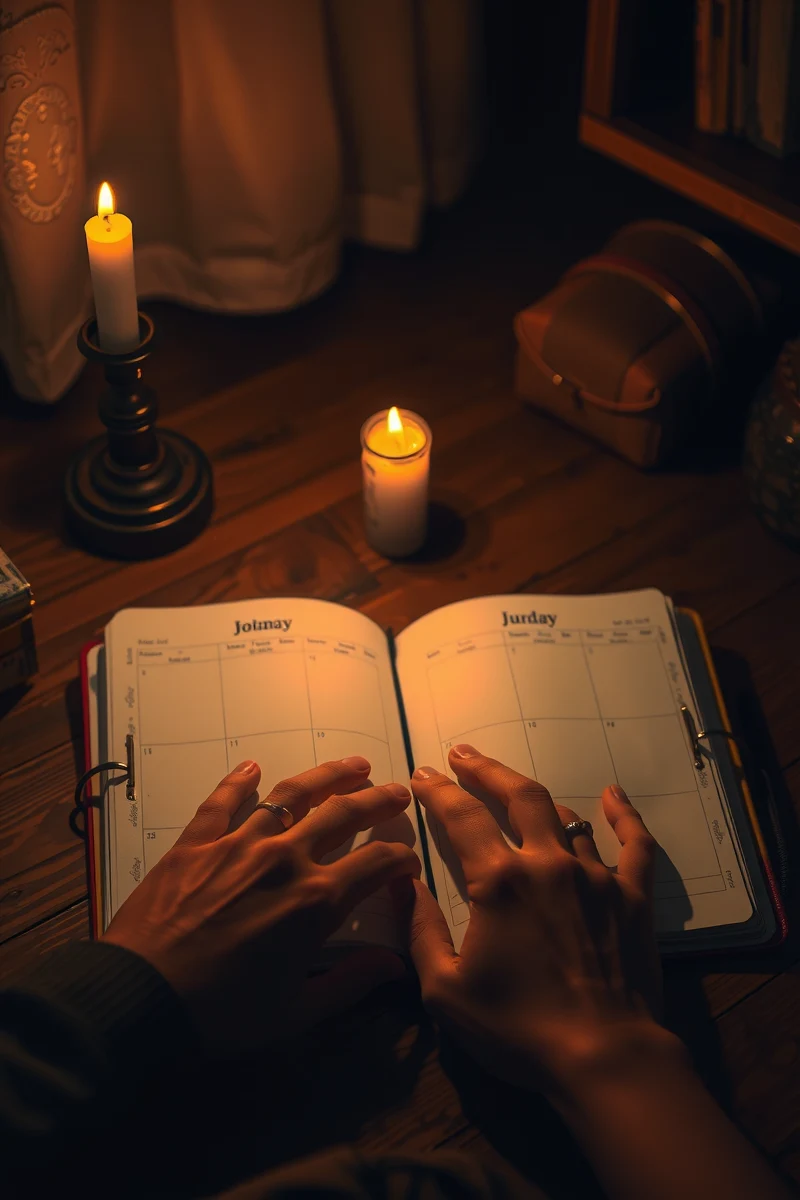 I woke up remembering a hallway — A Calendar After A Restless Night