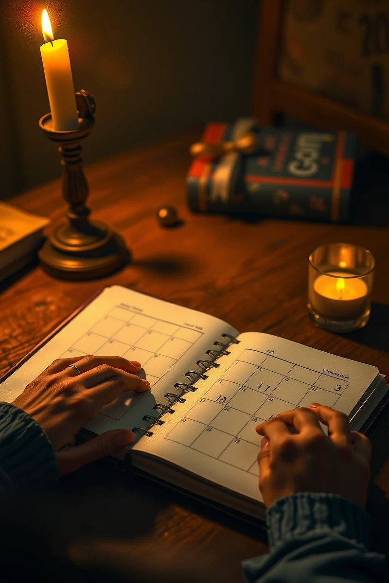 I woke up remembering a hallway — A Calendar After Waking Suddenly