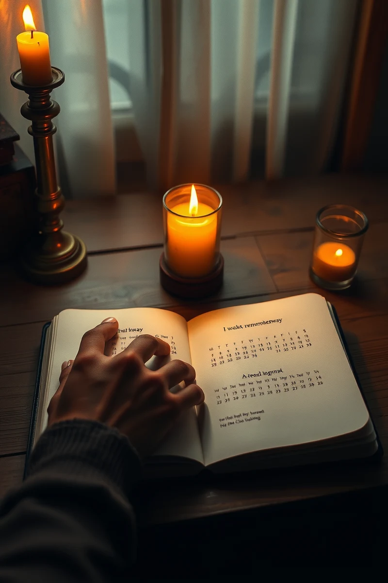 I woke up remembering a hallway — A Calendar With No Clear Beginning