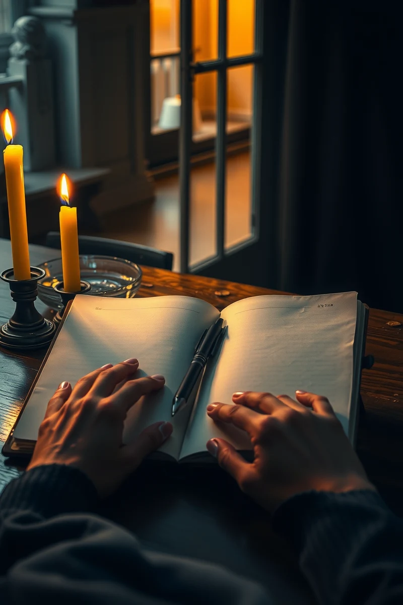 I woke up remembering a hallway — A Glass Door After Hearing Rain