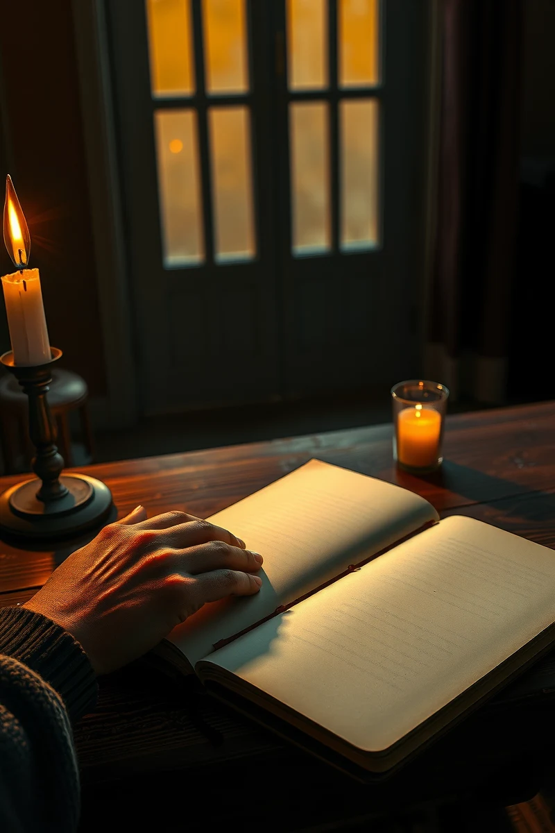 I woke up remembering a hallway — A Glass Door On A Quiet Morning