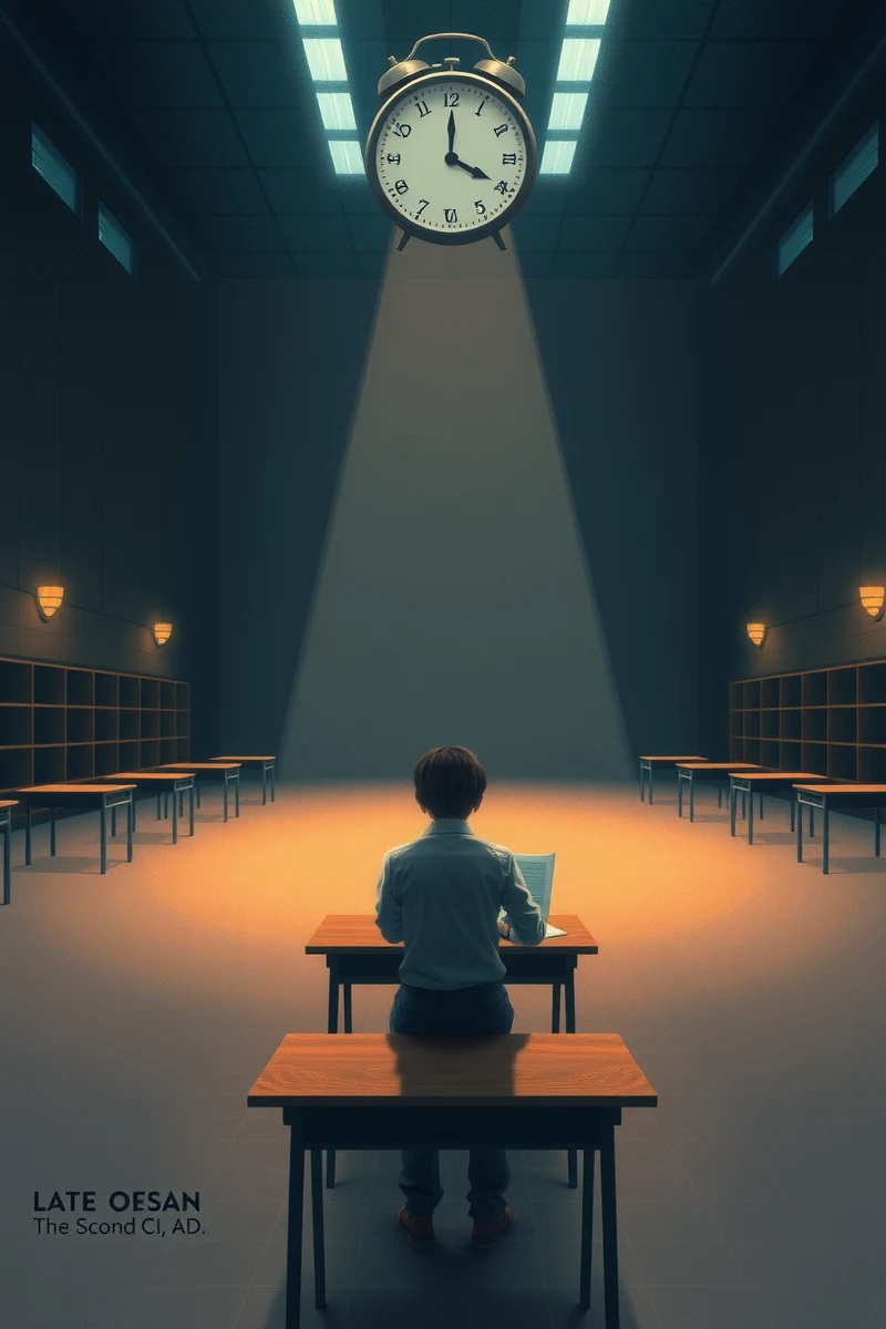 Late for an Exam At School