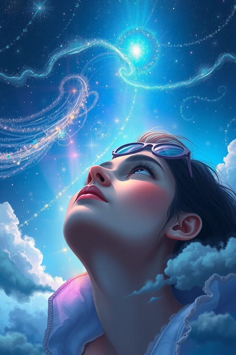 Looking at the Sky When Lucid