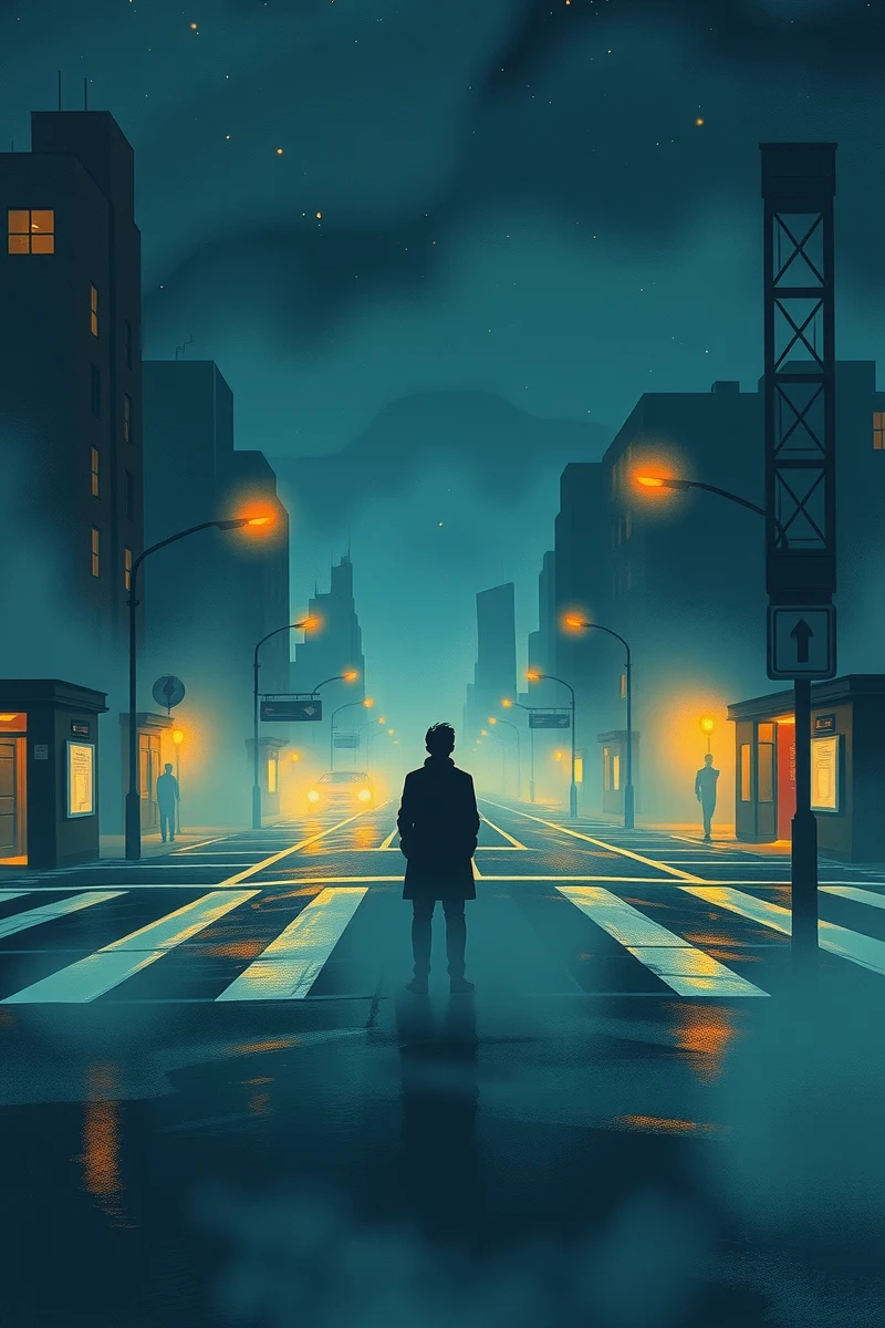 Lost in a City At Night