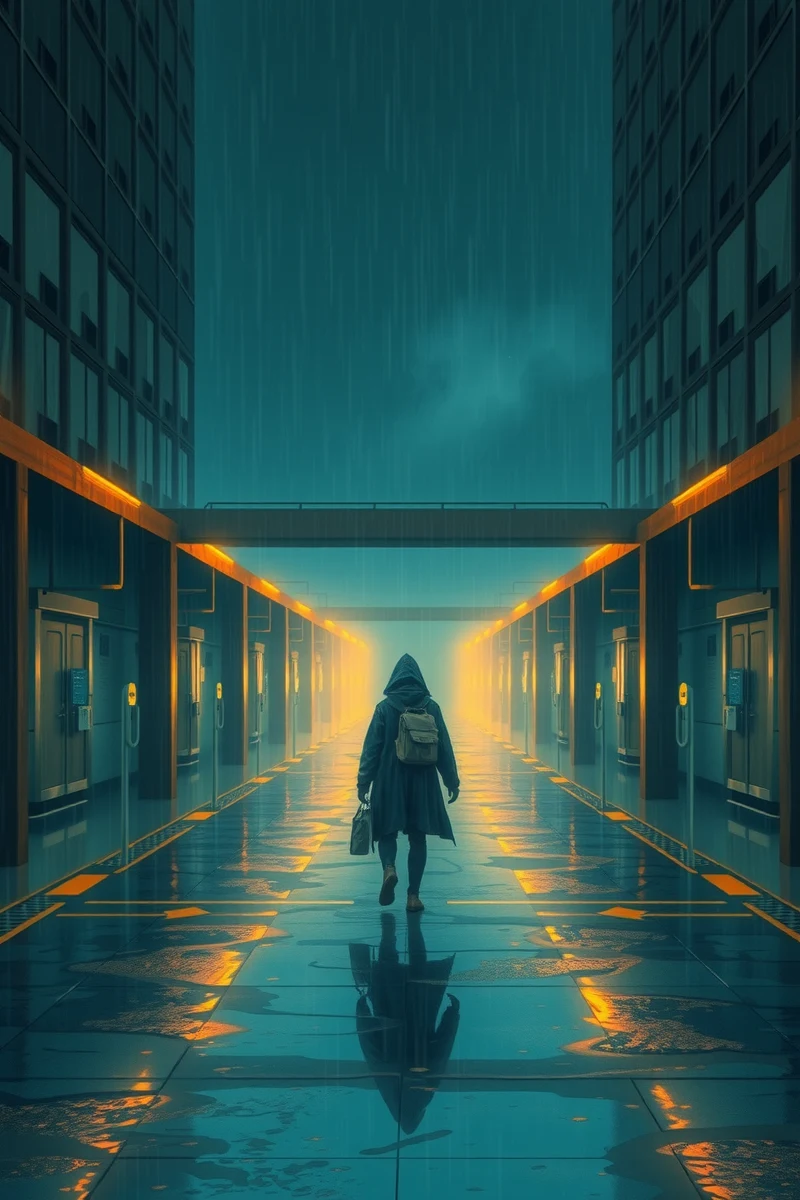 Lost in a Hospital During Rain