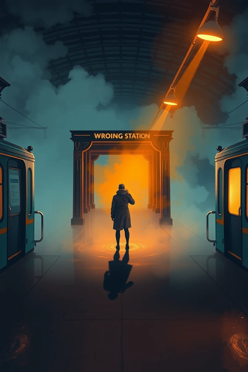 Lost in a Train Station After Taking the Wrong Door