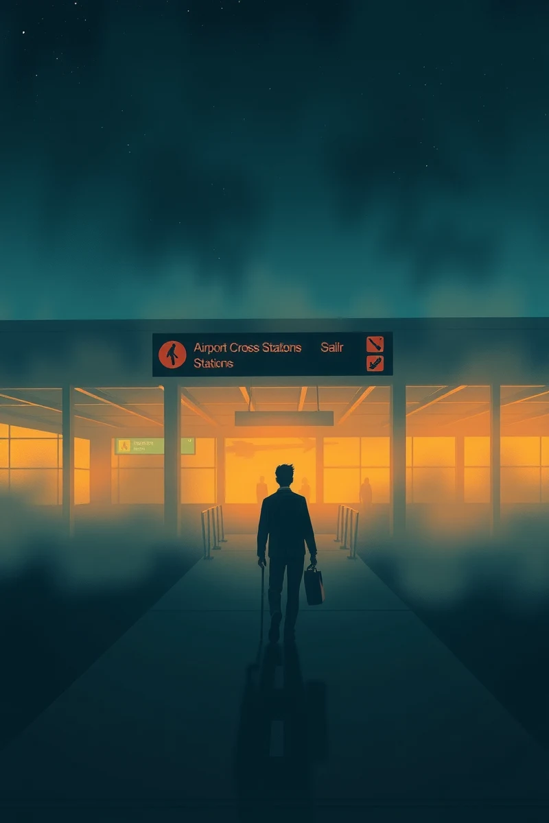 Lost in an Airport At Night