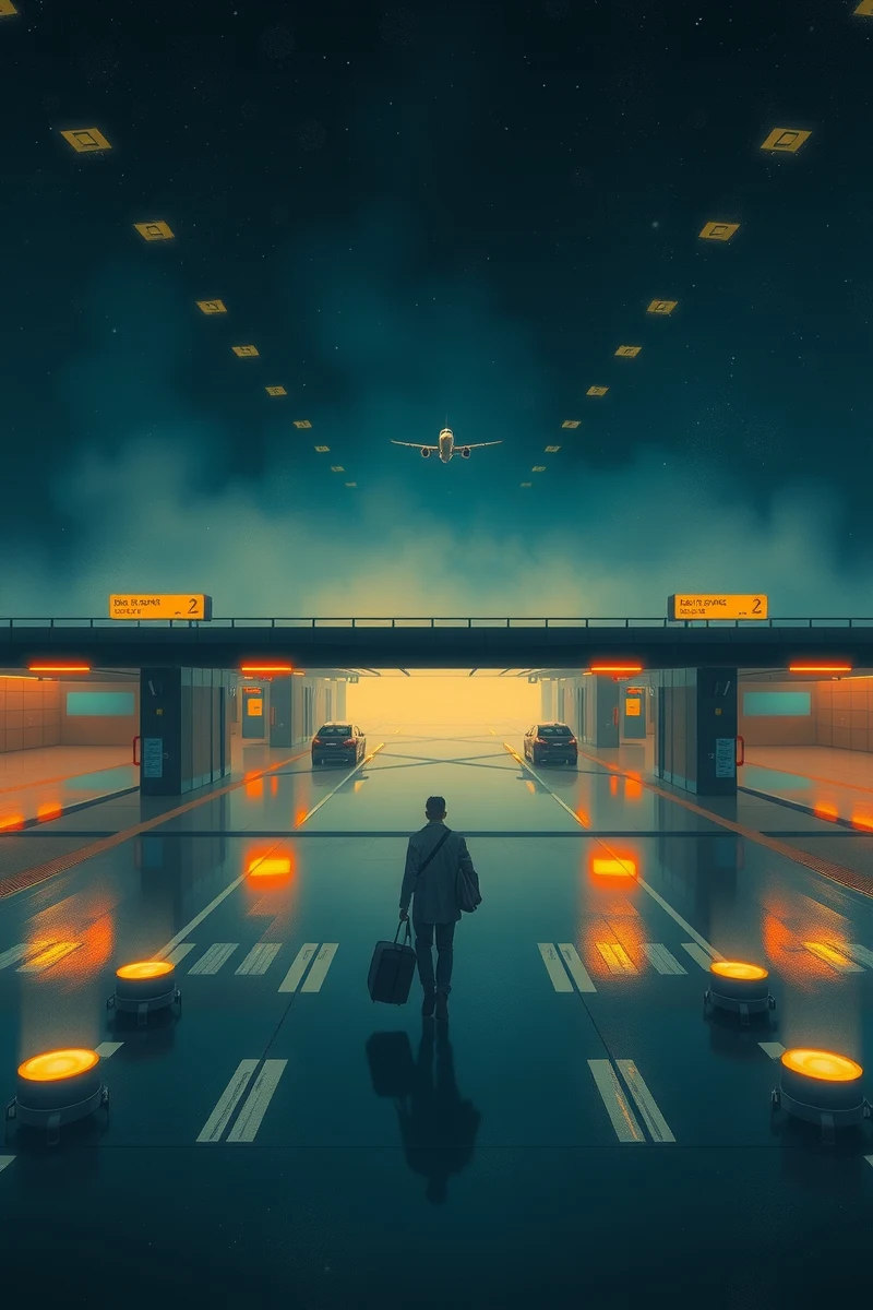 Lost in an Airport While Carrying Bags