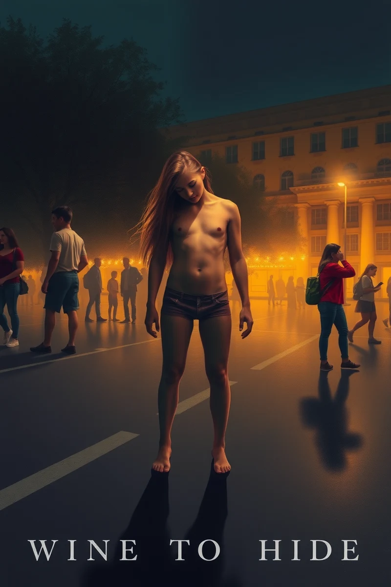 Naked at School While Trying to Hide