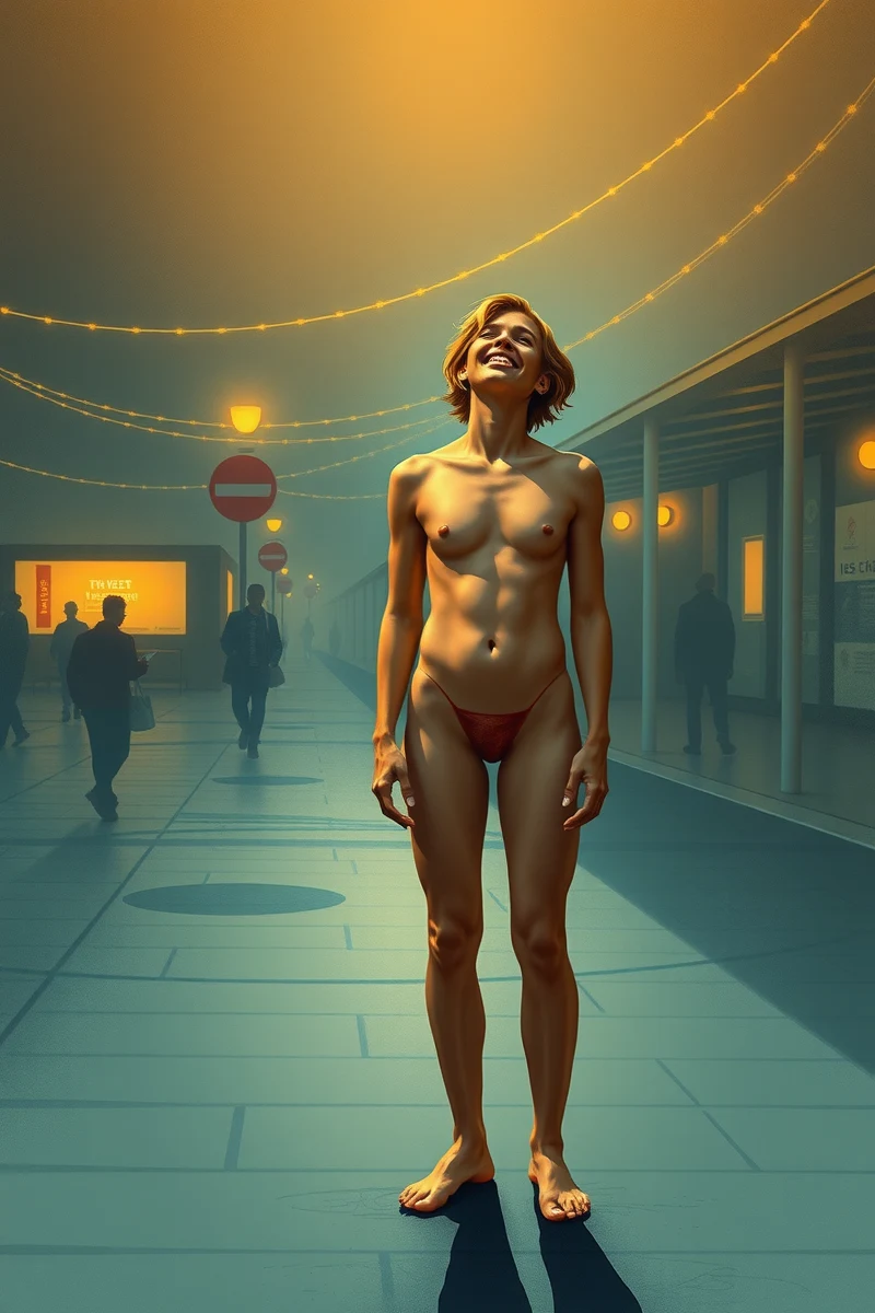 Naked at Work And Laughing