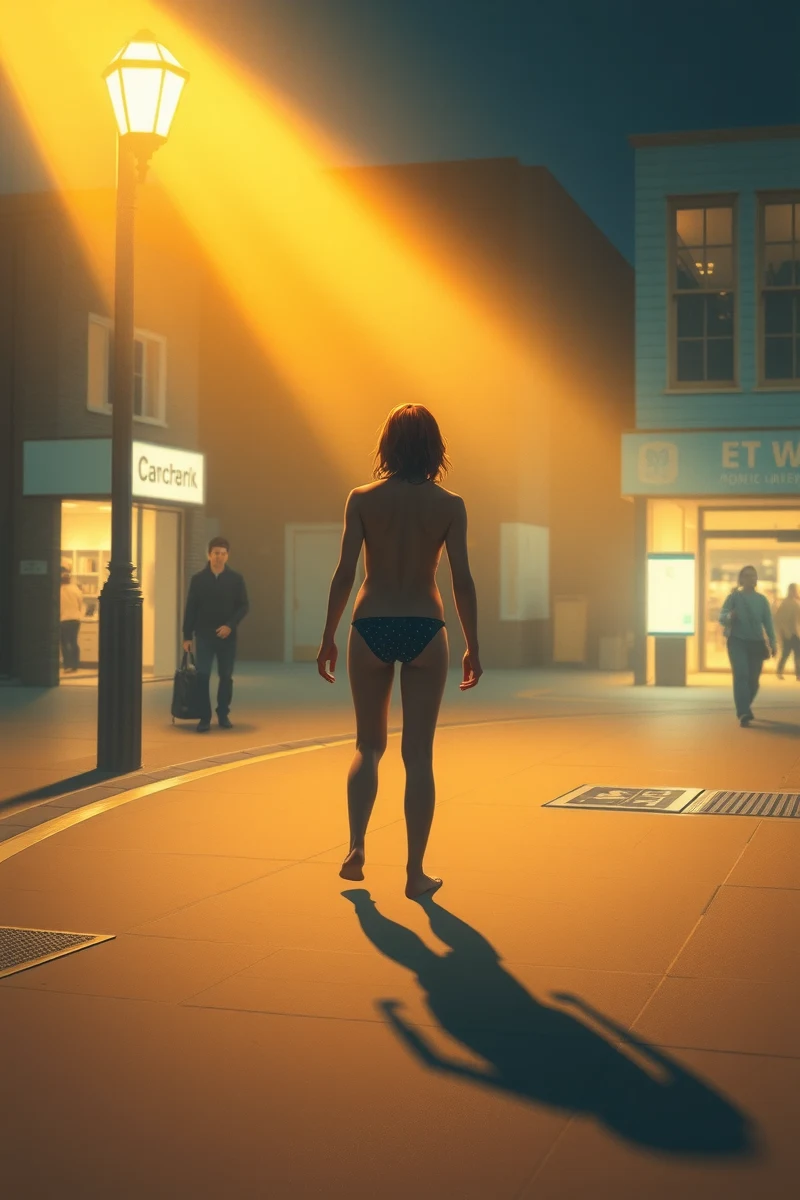 Naked at Work In a Childhood Place
