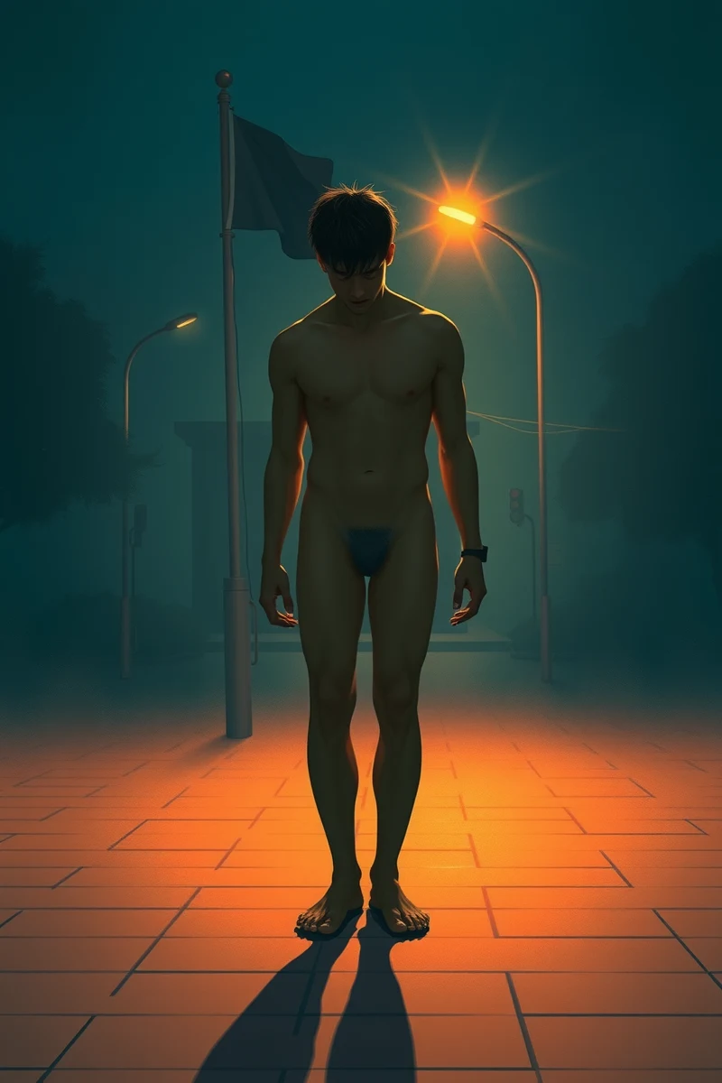 Naked at Work With Intense Shame