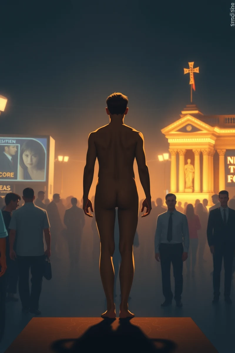 Naked in a Crowd At a Formal Event