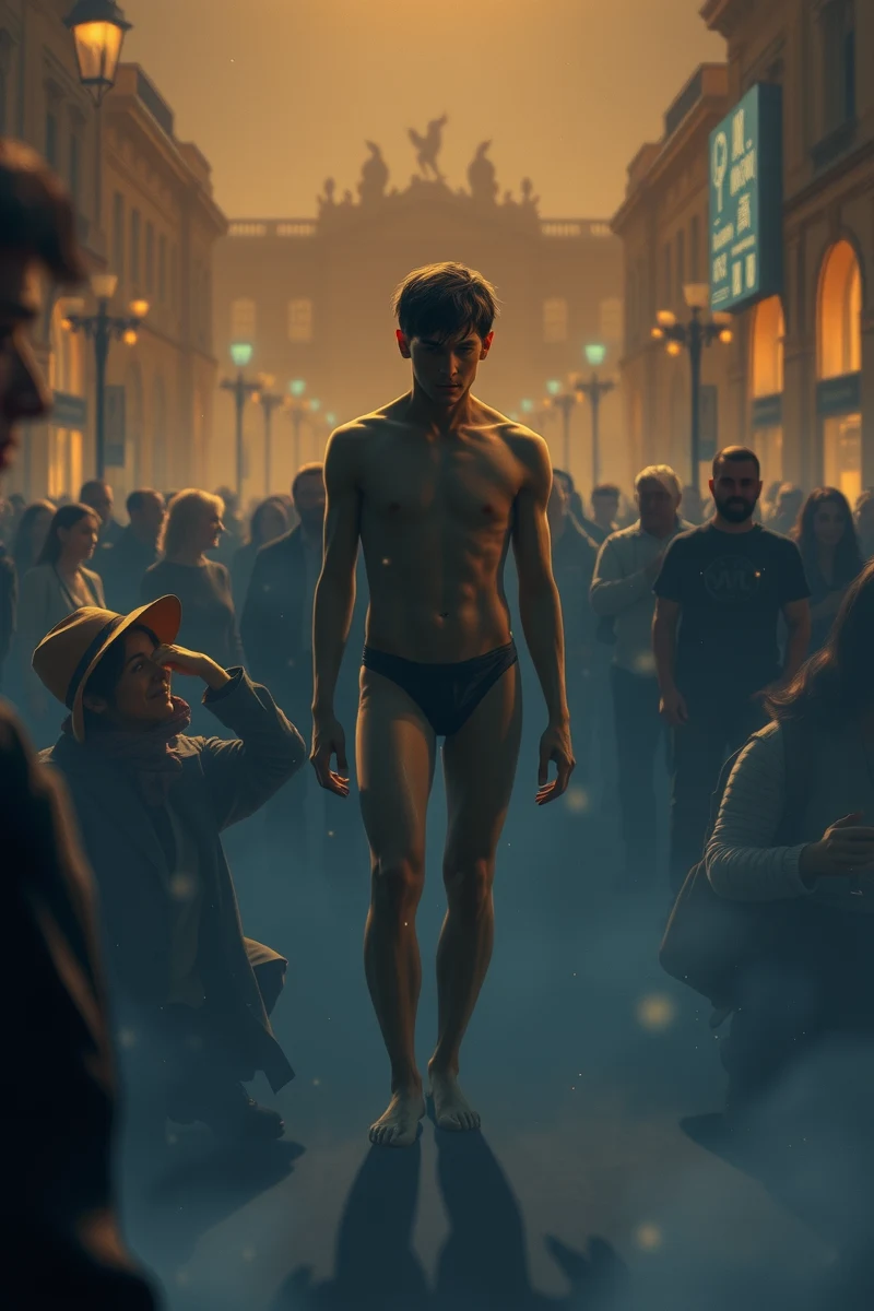 Naked in a Crowd With Intense Shame