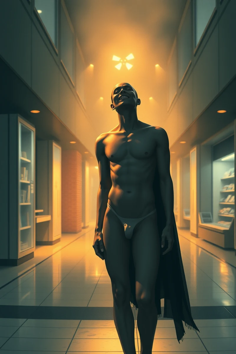 Naked in a Store And Laughing