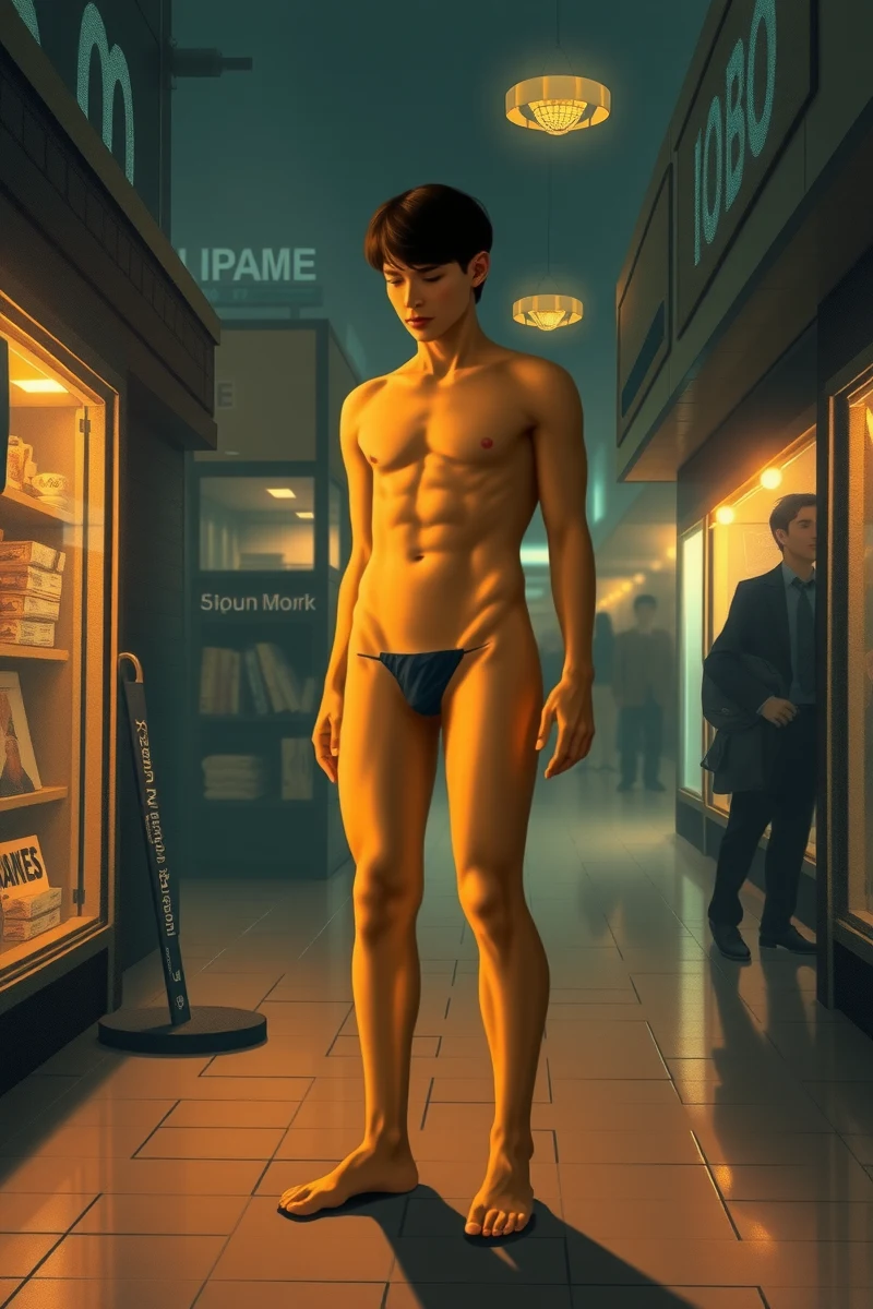 Naked in a Store During an Exam