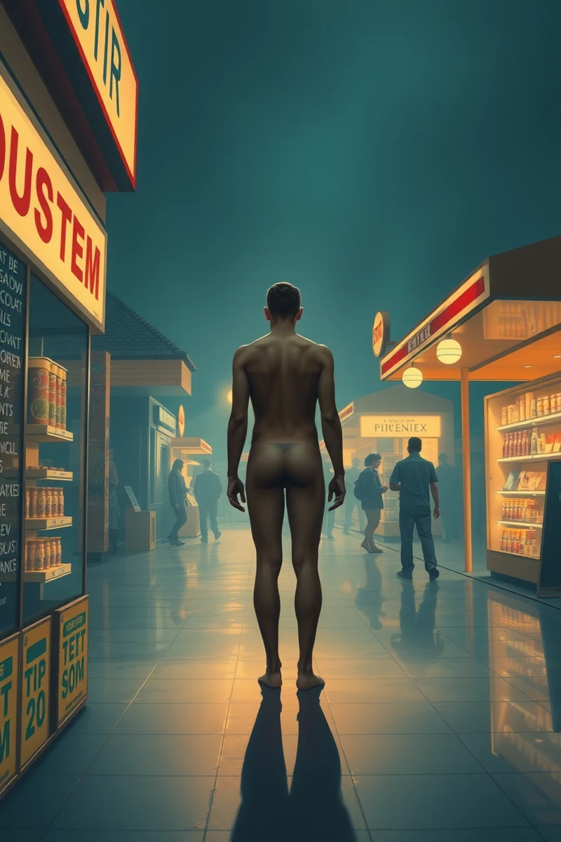 Naked in a Store With No Shame
