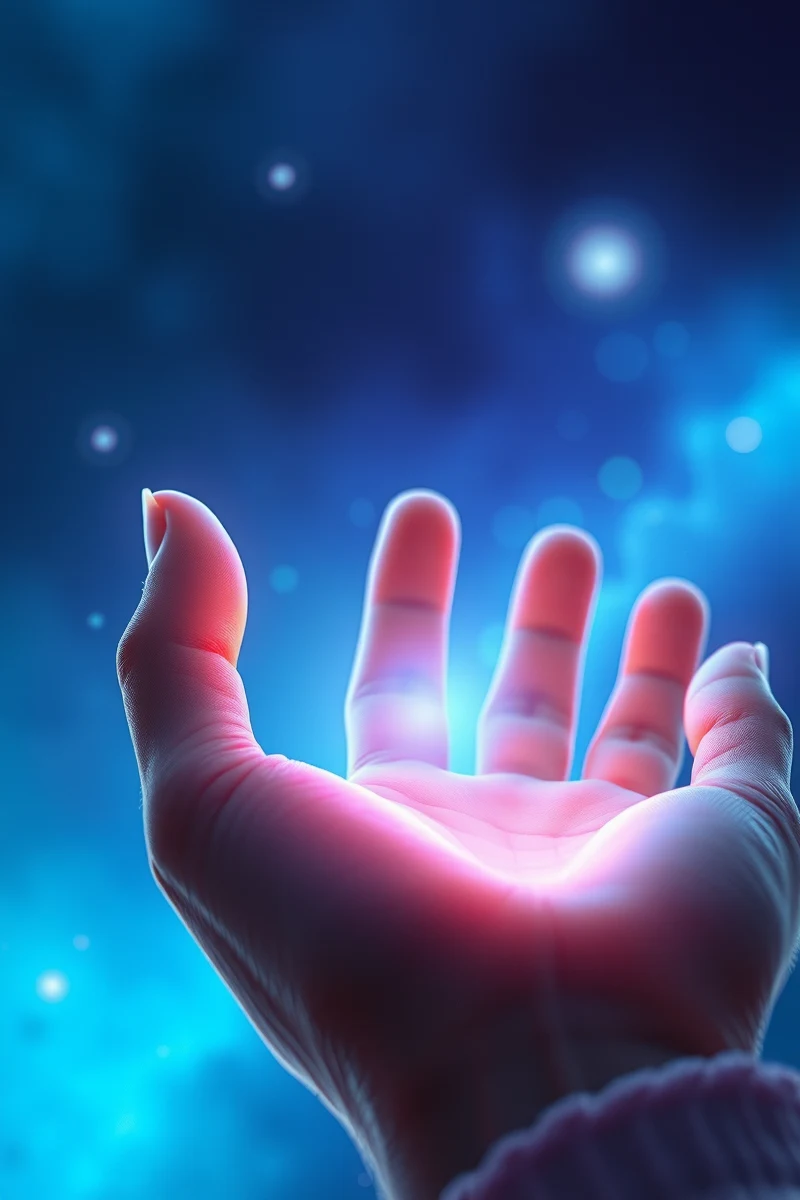 Pushing Finger into Hand Reality Check