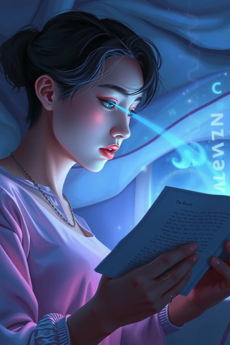 Realising You Are Dreaming After Reading Text