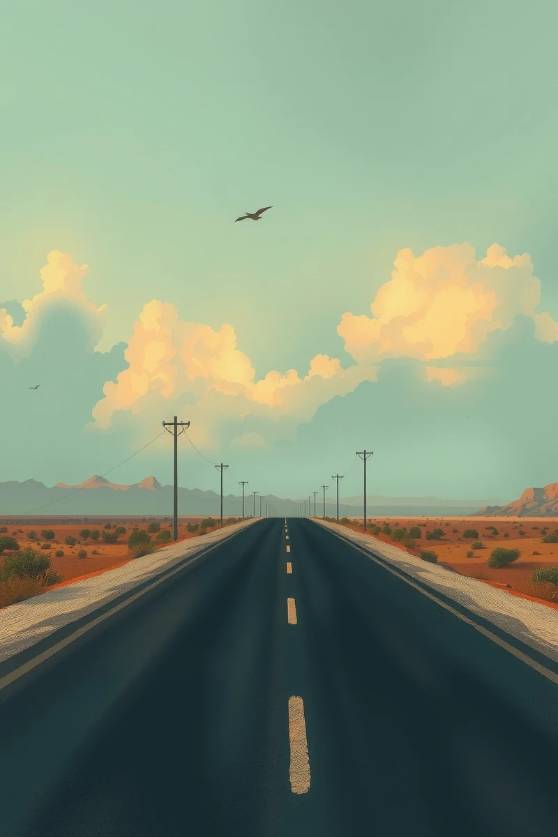 Recurring Dream of a Desert Road