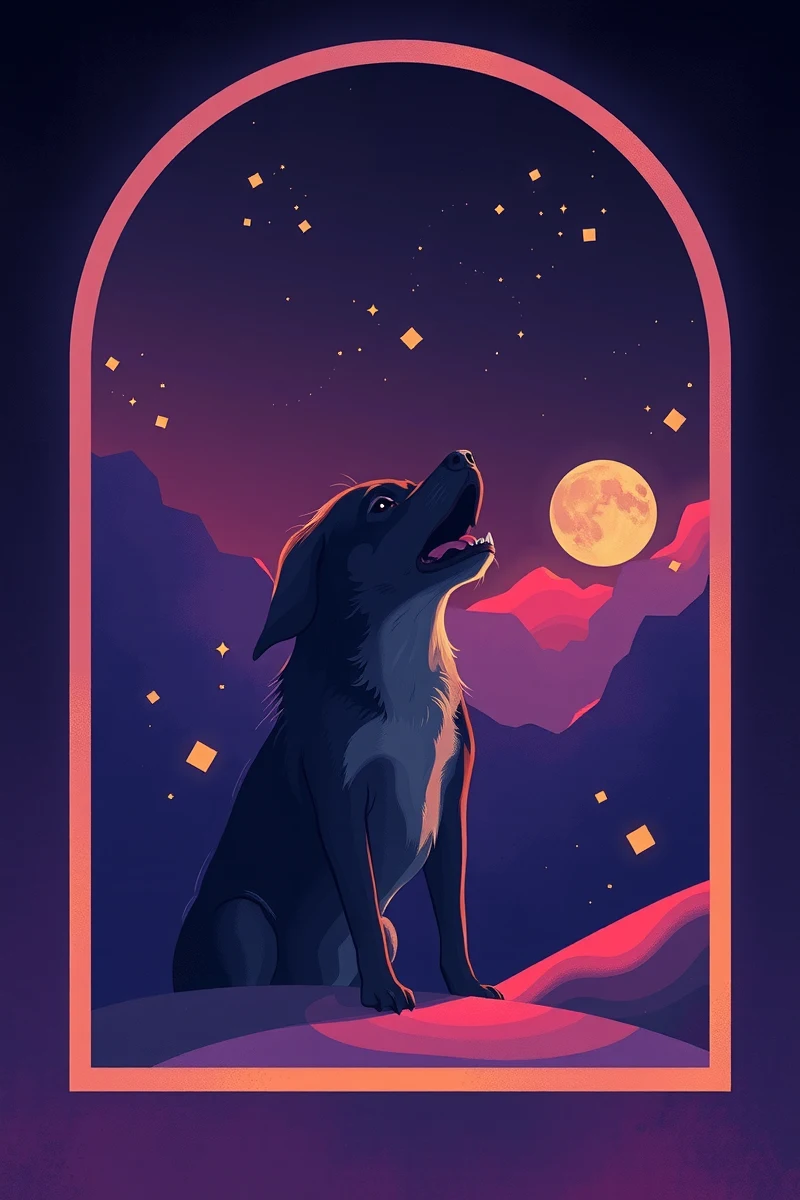 Sleep-Transition Dream of a Dog Barking