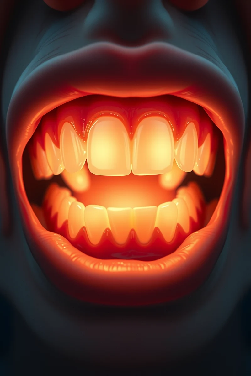 Spitting Out Teeth At School